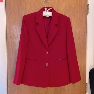 Women’s Red Blazer, size M